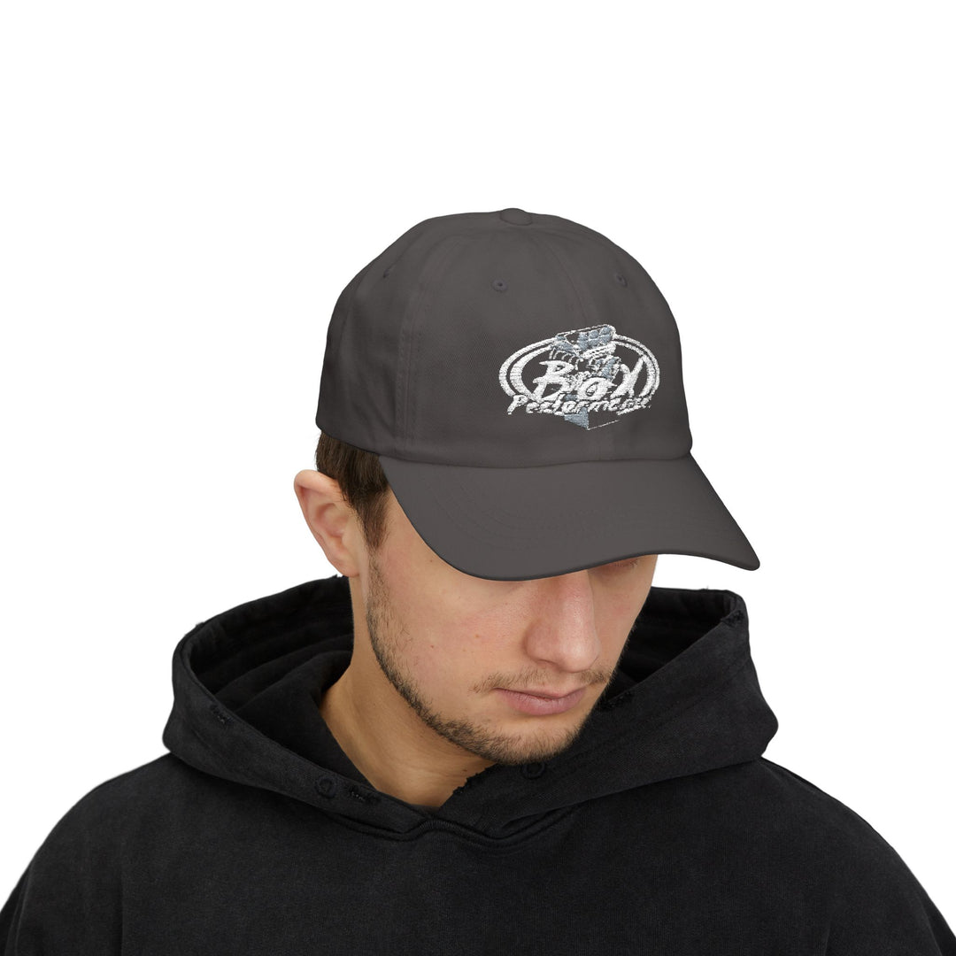 Box Performance Embroidered Logo Baseball Hat
