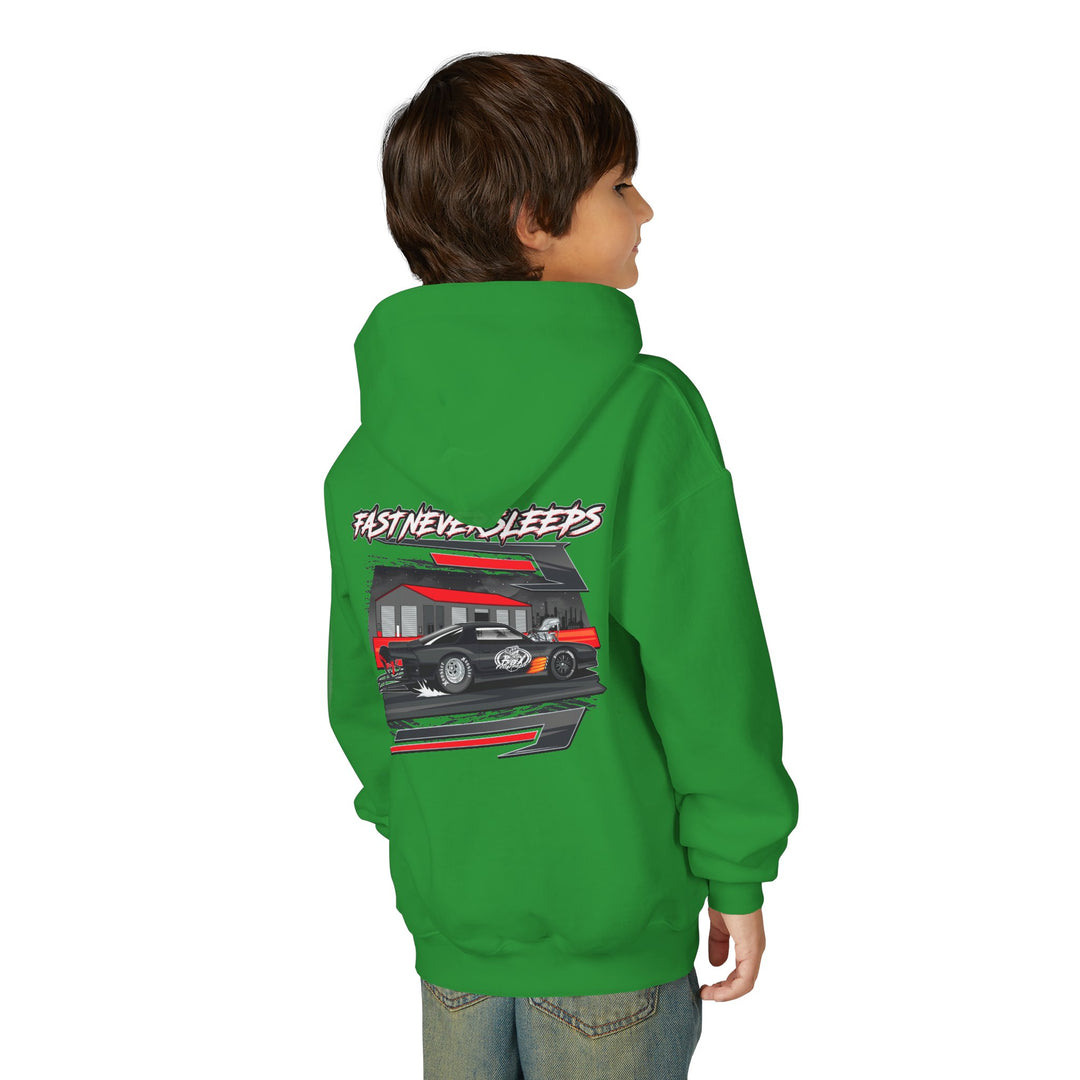 Youth Camaro Race Car Hoodie - Multiple Colors