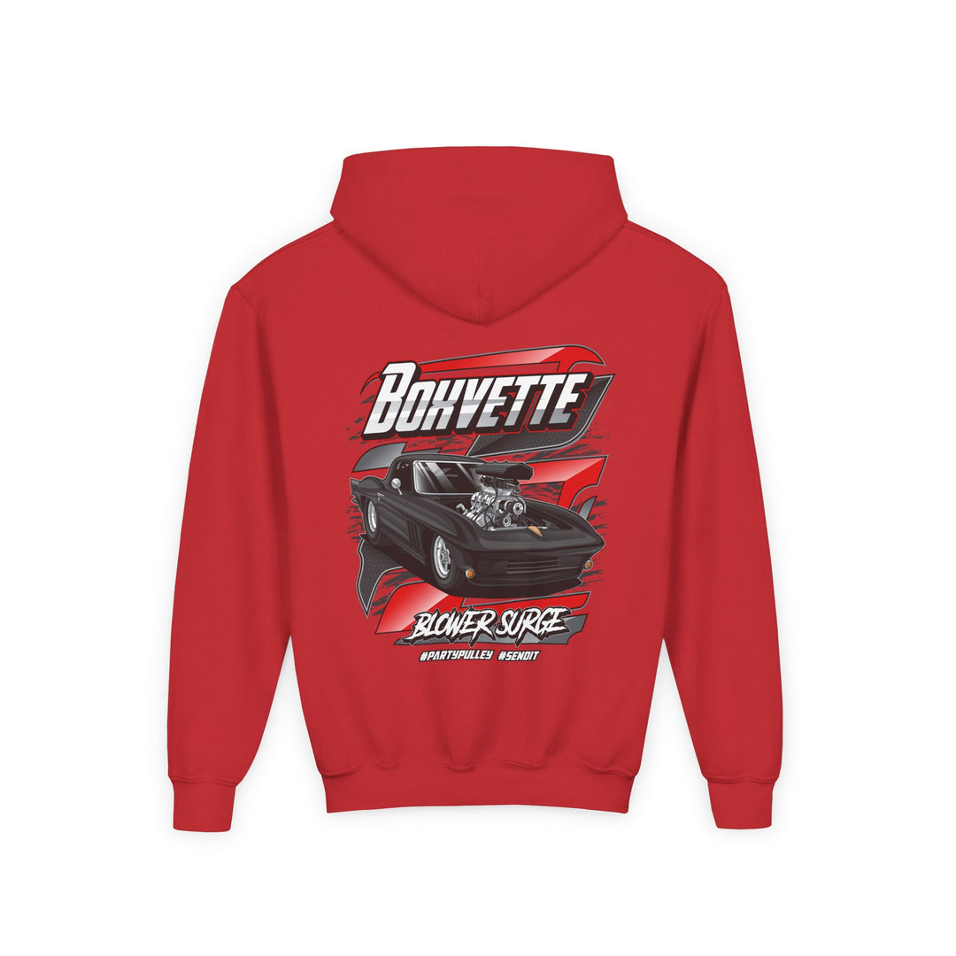 YOUTH Boxvette Muscle Car Hoodie - Multiple Colors