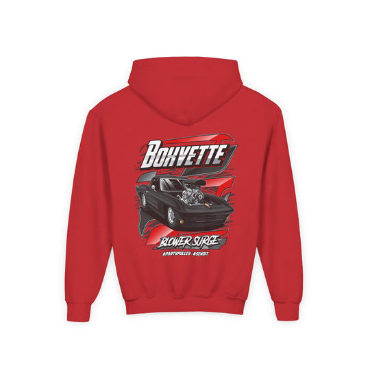 YOUTH Boxvette Muscle Car Hoodie - Multiple Colors