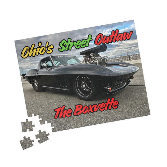 Boxvette Edition Classic Muscle Car Jigsaw Puzzle (110/252/520/1014 pcs)