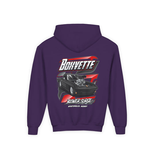 YOUTH Boxvette Muscle Car Hoodie - Multiple Colors