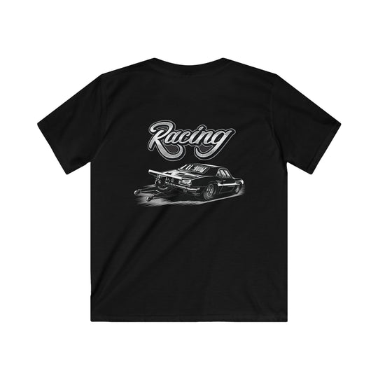 Kids Drag Racing T‑Shirt - Car Graphic Tee