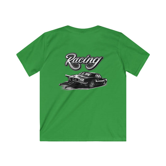 Kids Drag Racing T‑Shirt - Car Graphic Tee