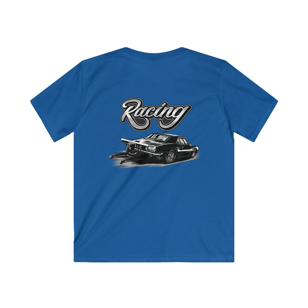 Kids Drag Racing T‑Shirt - Car Graphic Tee