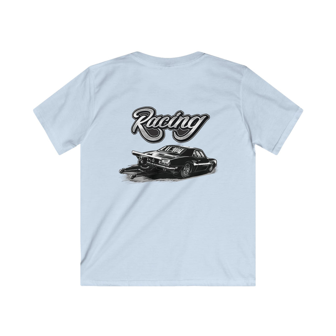 Kids Drag Racing T‑Shirt - Car Graphic Tee
