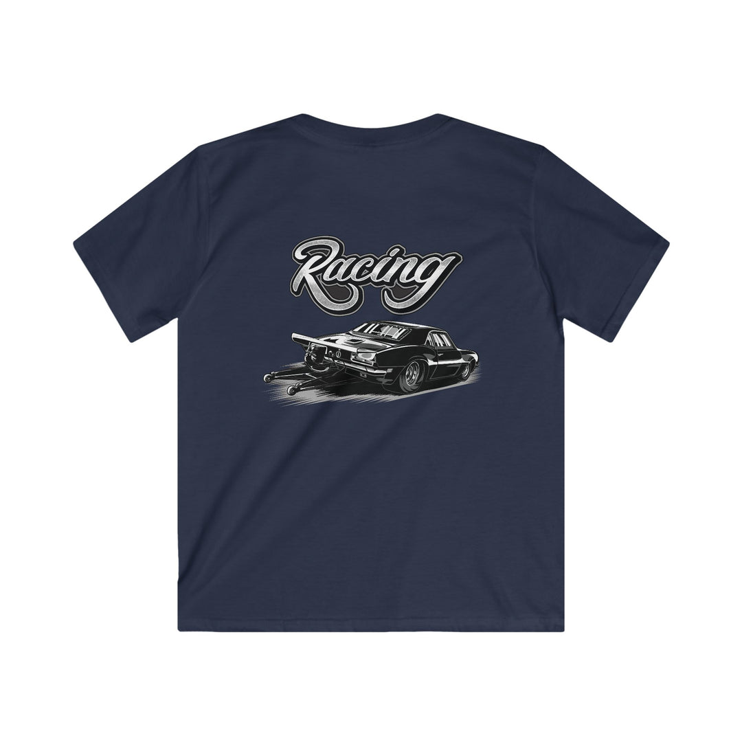 Kids Drag Racing T‑Shirt - Car Graphic Tee