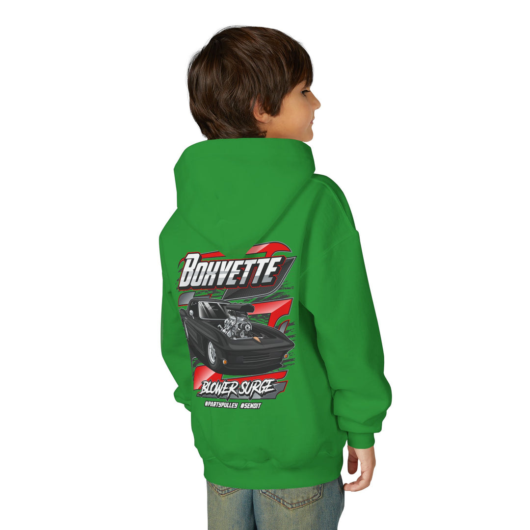 YOUTH Boxvette Muscle Car Hoodie - Multiple Colors
