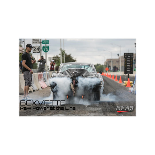 The Boxvette Caught Breathing  - Raw Power at the line.