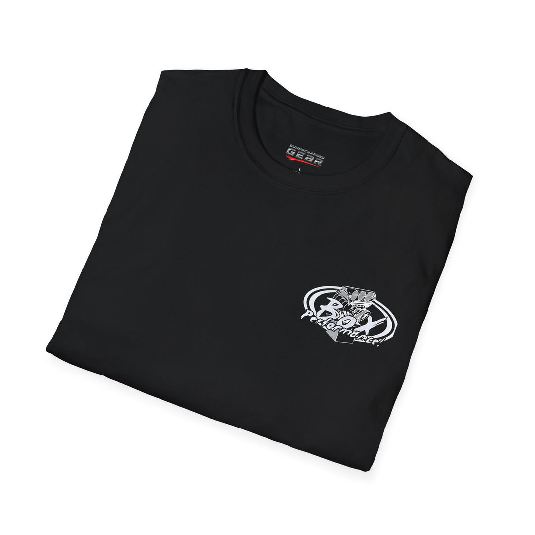 Fast Never Sleeps Cotton Tee - from the Box Performance Collection by Supercharged Gear