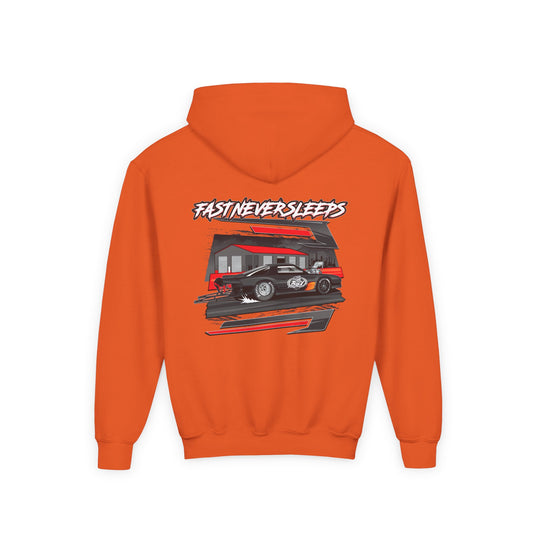 Youth Camaro Race Car Hoodie - Multiple Colors