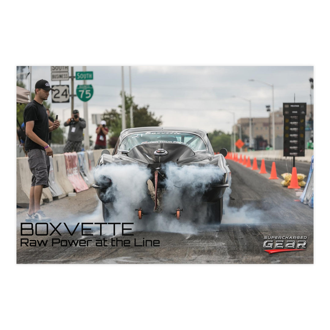 The Boxvette Caught Breathing  - Raw Power at the line.