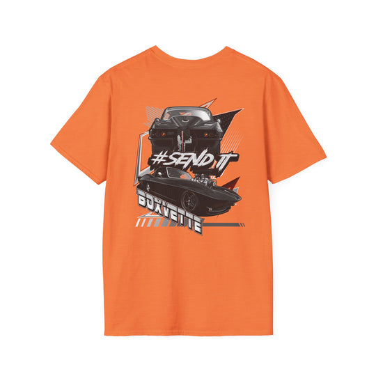 Pro Street Corvette #Send It Softstlye Cotton T-Shirt - Boxvette