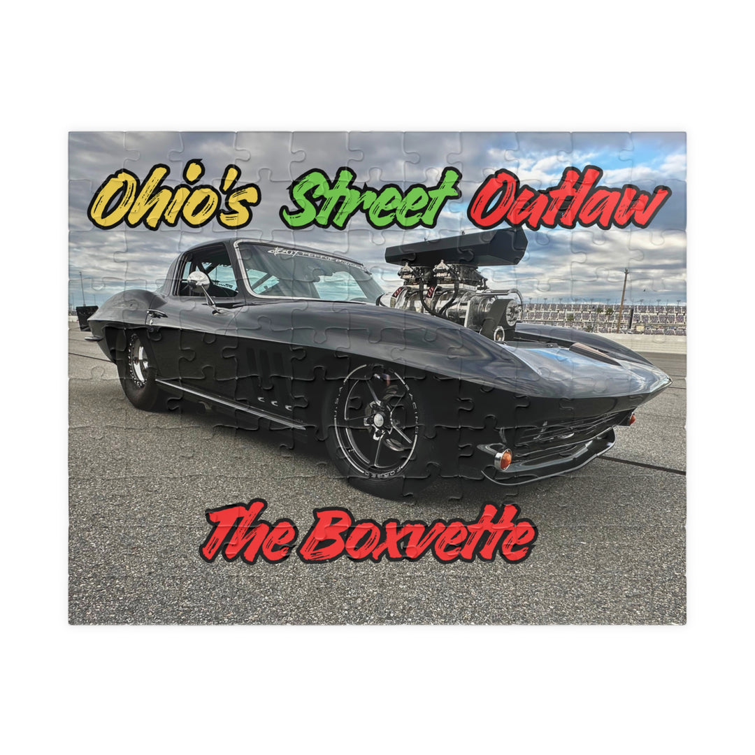 Boxvette Edition Classic Muscle Car Jigsaw Puzzle (110/252/520/1014 pcs)
