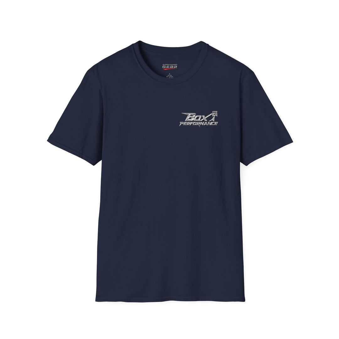 Boxvette Pro Street Corvette Blower Surge Softstyle T-Shirt