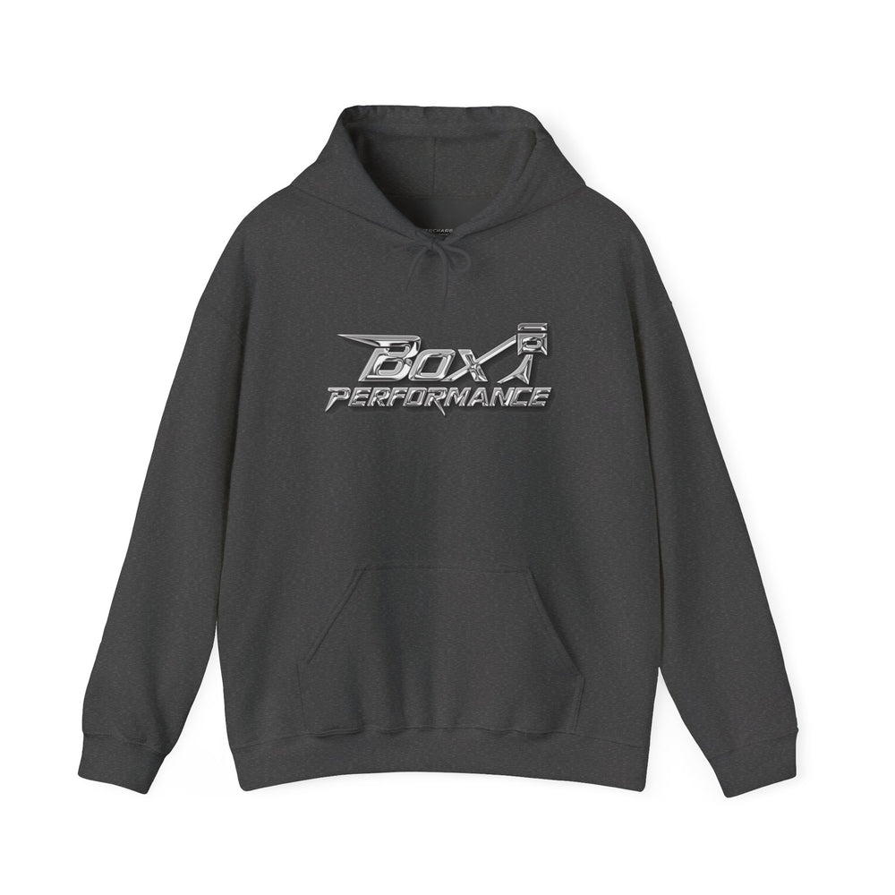 Box Performance Blower Design Logo Hoodie  50/50 Cotton Blend