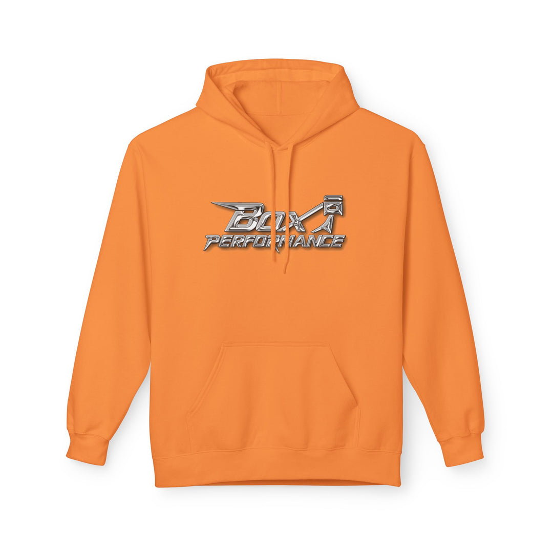 Box Performance Hoodie - "Friends Don’t Let Friends Drive Stock" Drag Racing Engine Graphic