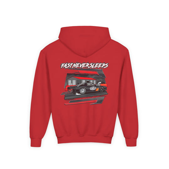 Youth Camaro Race Car Hoodie - Multiple Colors