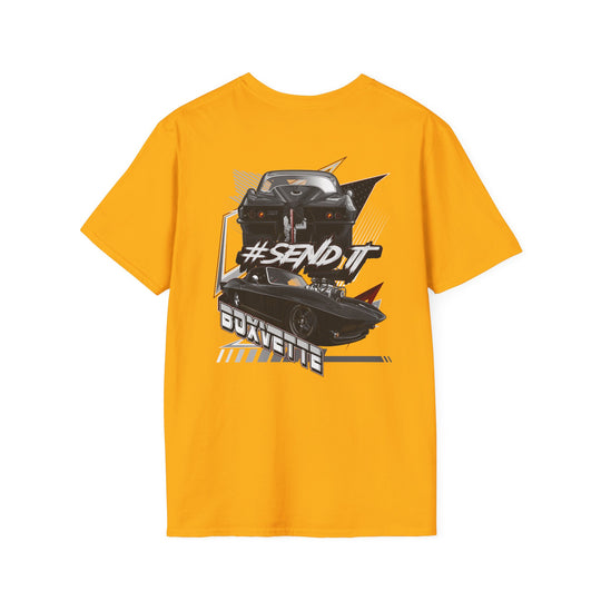 Pro Street Corvette #Send It Softstlye Cotton T-Shirt - Boxvette