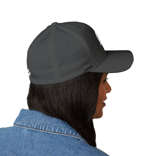 Flex Fit Embroidered 'Original Box Performance' Logo Hat Structured Closed-Back