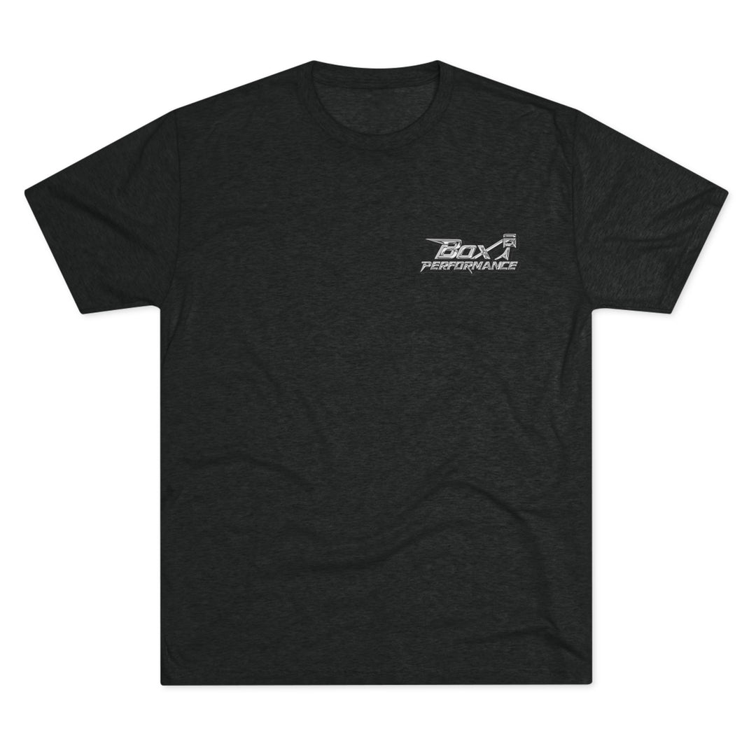 Pro Street Corvette Blower Surge Tri - Blend T‑Shirt - Boxvette