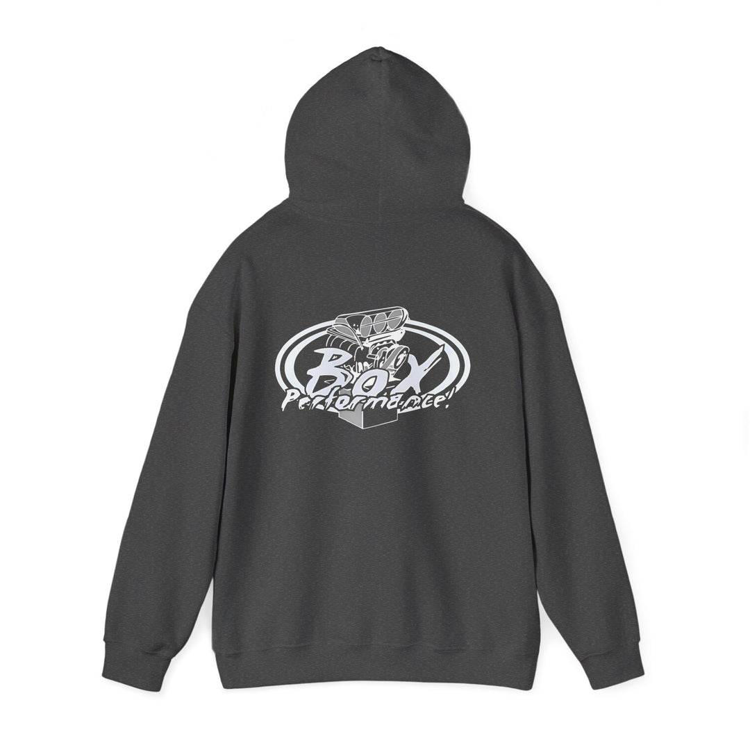 Box Performance Blower Design Logo Hoodie  50/50 Cotton Blend