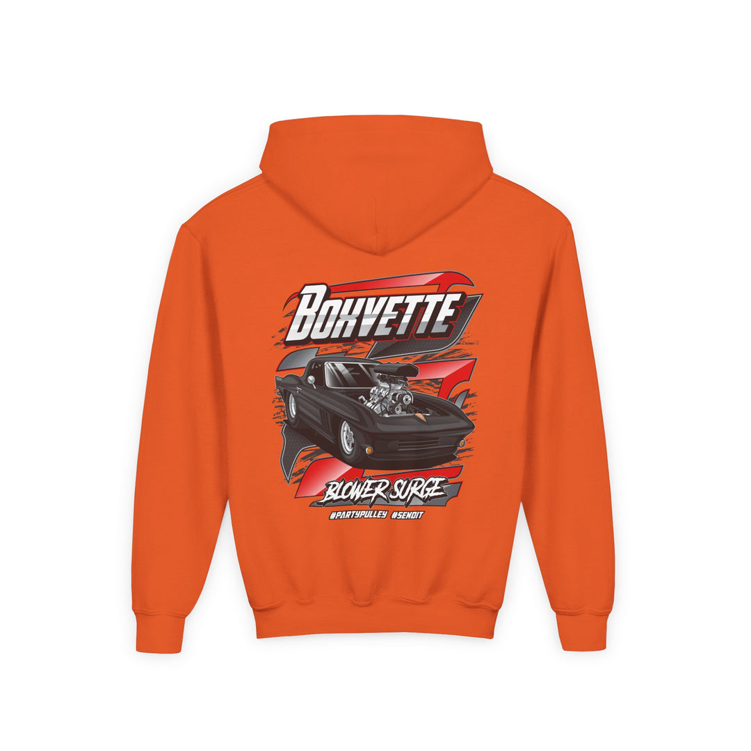 YOUTH Boxvette Muscle Car Hoodie - Multiple Colors