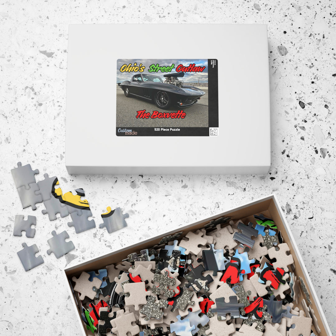 Boxvette Edition Classic Muscle Car Jigsaw Puzzle (110/252/520/1014 pcs)