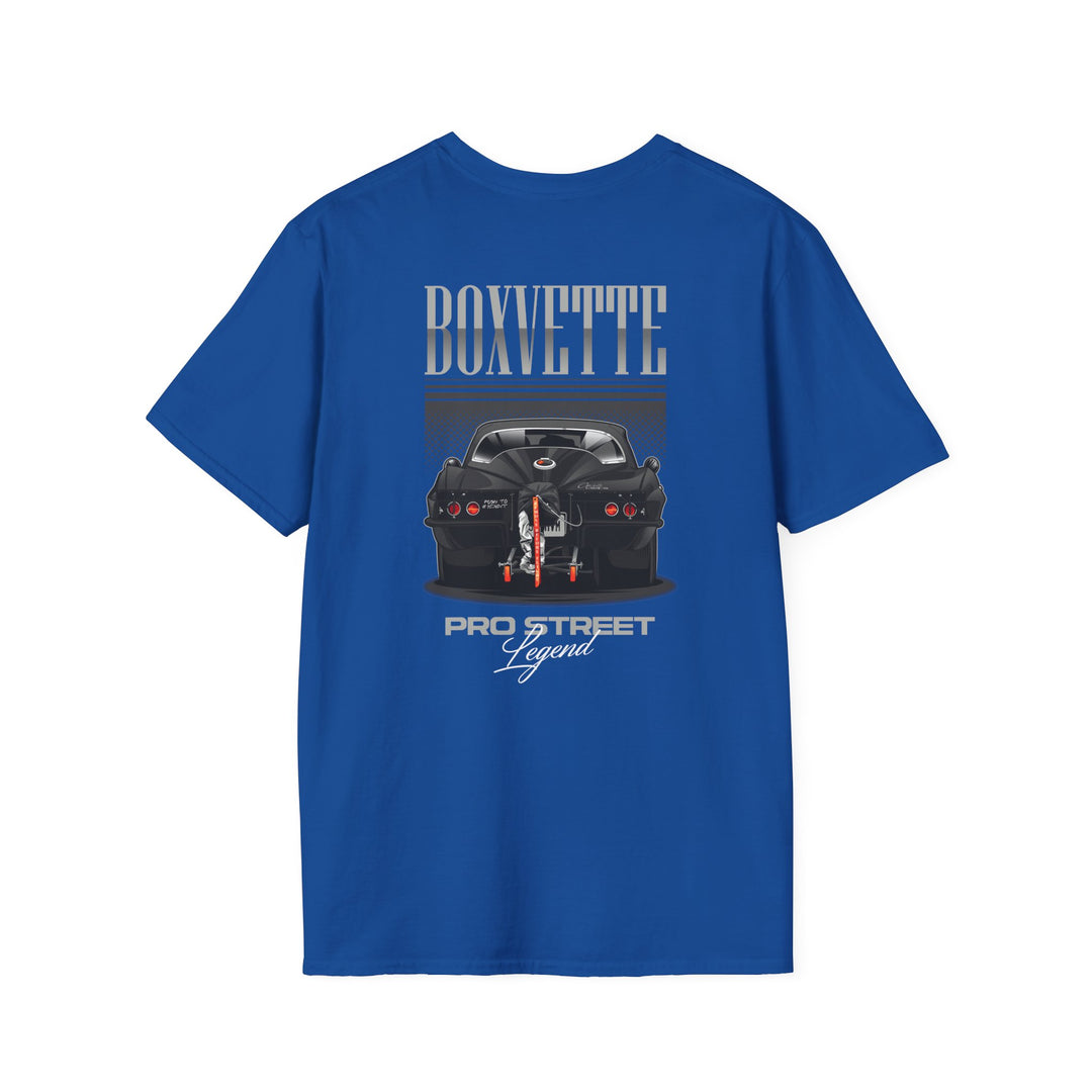 Boxvette Pro Street Corvette 100% Ultra Soft Cotton T-shirt