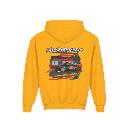 Youth Camaro Race Car Hoodie - Multiple Colors