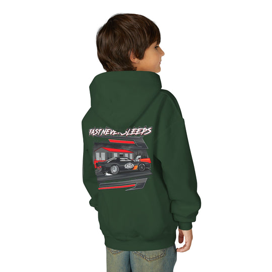 Youth Camaro Race Car Hoodie - Multiple Colors