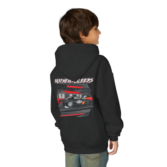 Youth Camaro Race Car Hoodie - Multiple Colors