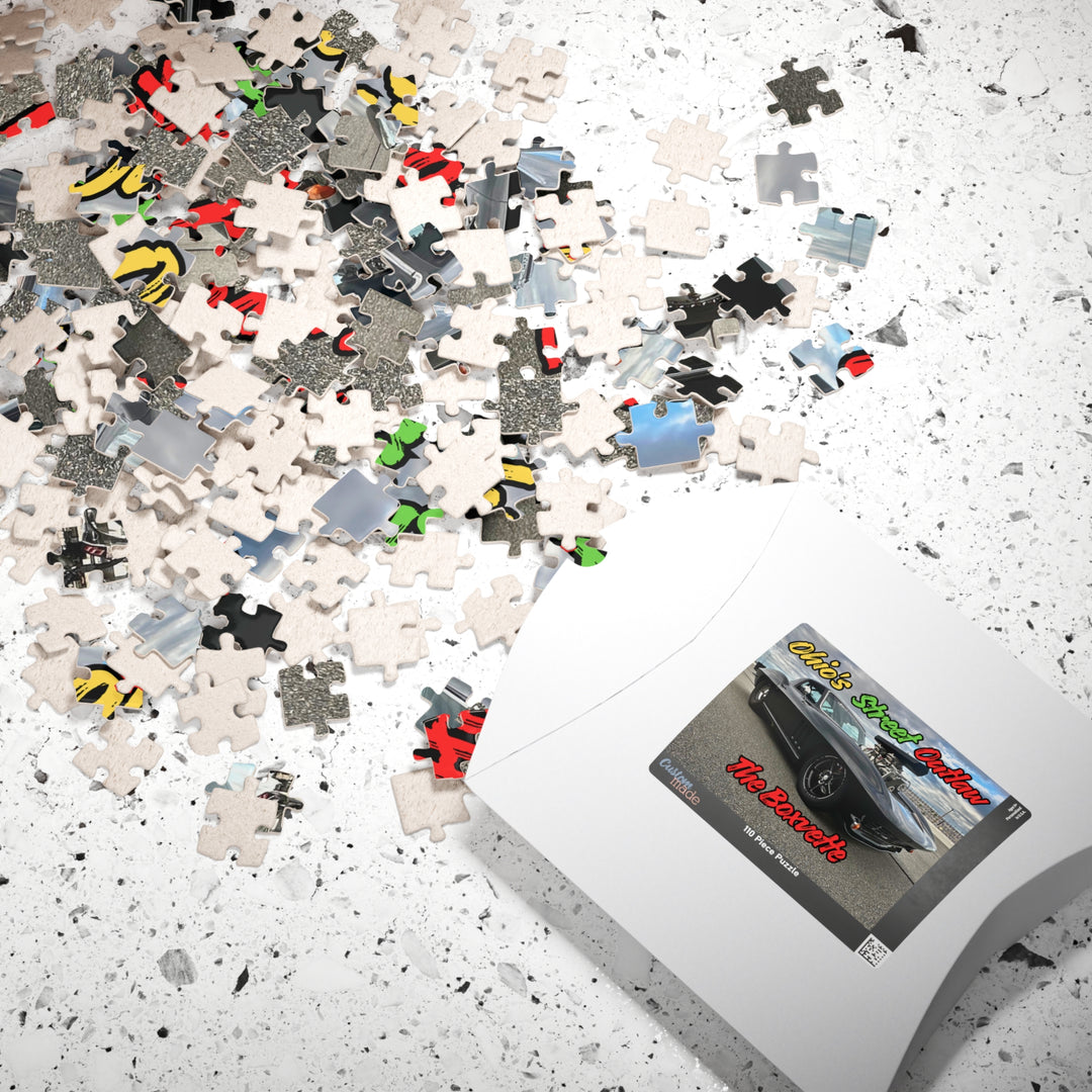 Boxvette Edition Classic Muscle Car Jigsaw Puzzle (110/252/520/1014 pcs)