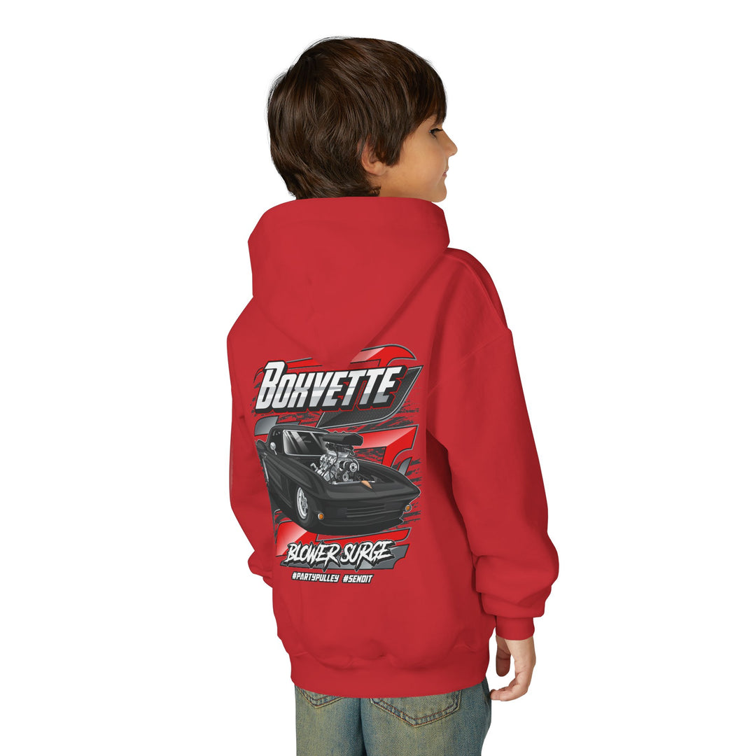 YOUTH Boxvette Muscle Car Hoodie - Multiple Colors
