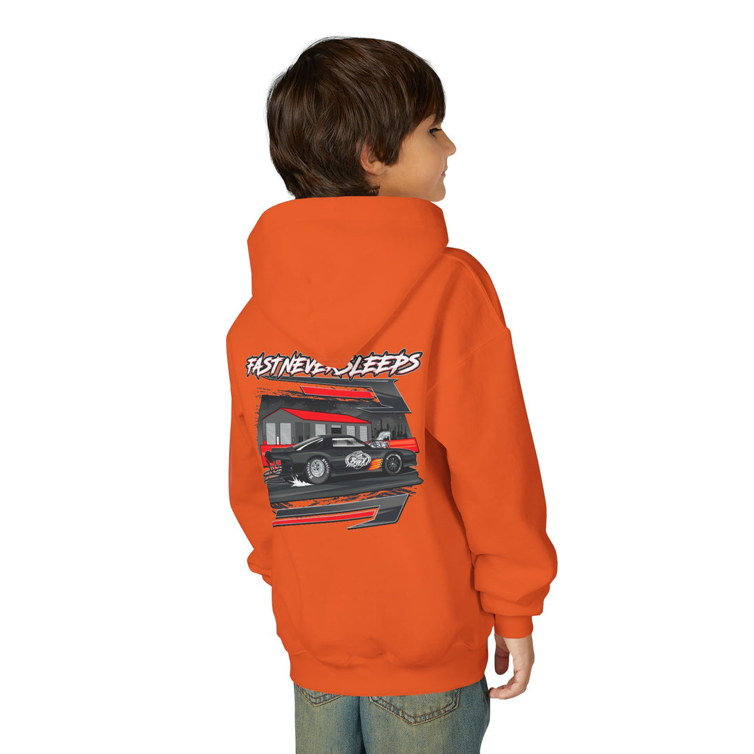 Youth Camaro Race Car Hoodie - Multiple Colors