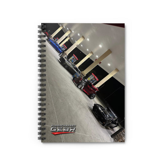 Supercharged Gear 6 x 8 Spiral Notebook - Featuring Box Performance Hot Rods & Muscle Cars (6 x 8)