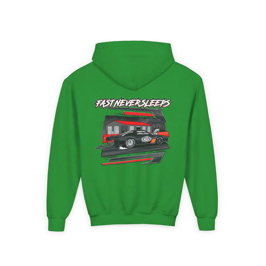 Youth Camaro Race Car Hoodie - Multiple Colors