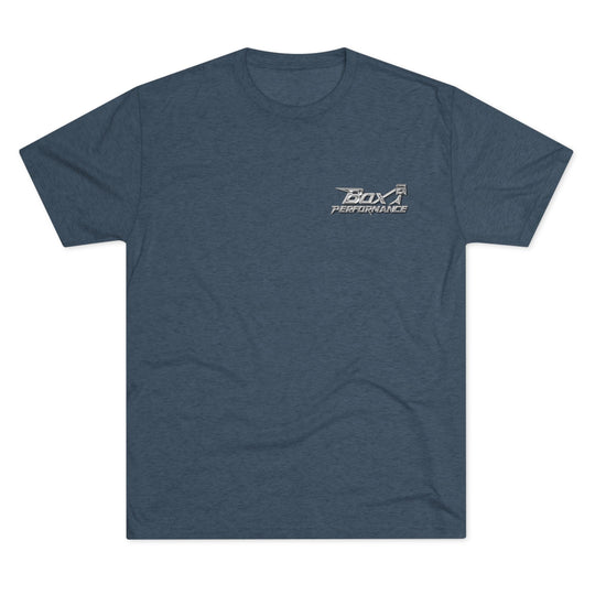 Pro Street Corvette Blower Surge Tri - Blend T‑Shirt - Boxvette