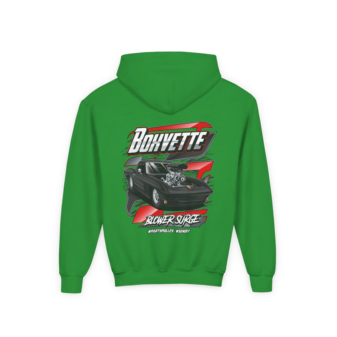 YOUTH Boxvette Muscle Car Hoodie - Multiple Colors