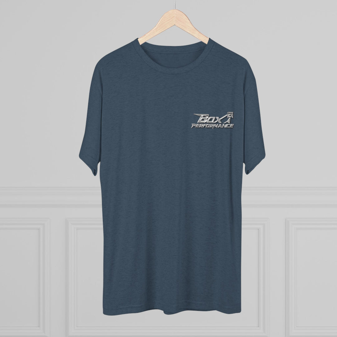 Pro Street Corvette Blower Surge Tri - Blend T‑Shirt - Boxvette