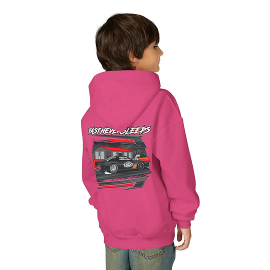 Youth Camaro Race Car Hoodie - Multiple Colors