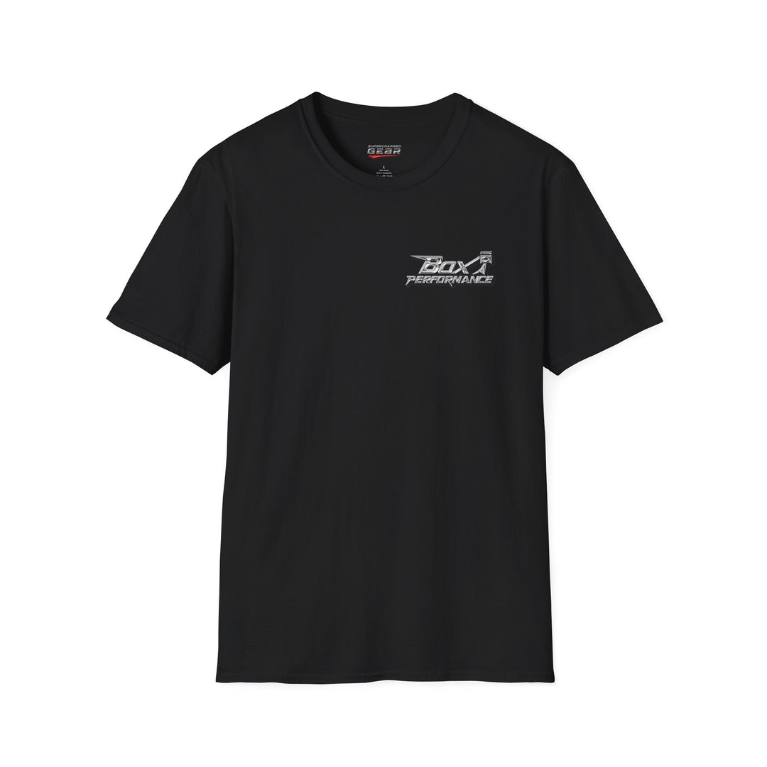 Boxvette Pro Street Corvette Blower Surge Softstyle T-Shirt