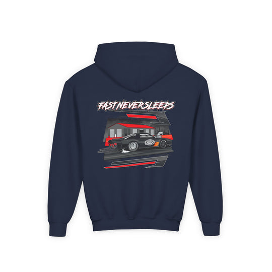 Youth Camaro Race Car Hoodie - Multiple Colors