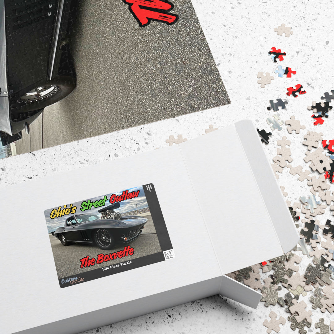 Boxvette Edition Classic Muscle Car Jigsaw Puzzle (110/252/520/1014 pcs)