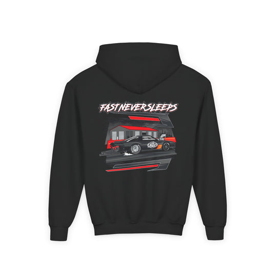 Youth Camaro Race Car Hoodie - Multiple Colors