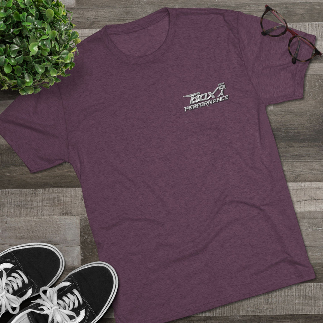 Pro Street Corvette Blower Surge Tri - Blend T‑Shirt - Boxvette