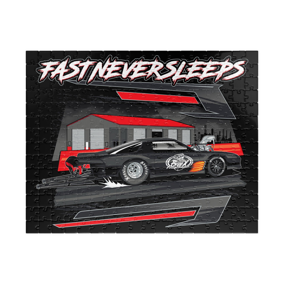Blown Race Car 'Fast Never Sleeps" Jigsaw Puzzle (110/252/520/1014 pcs)