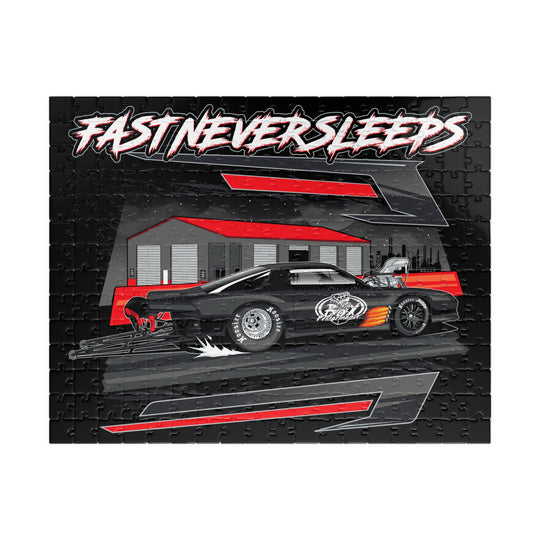 Blown Race Car 'Fast Never Sleeps" Jigsaw Puzzle (110/252/520/1014 pcs)