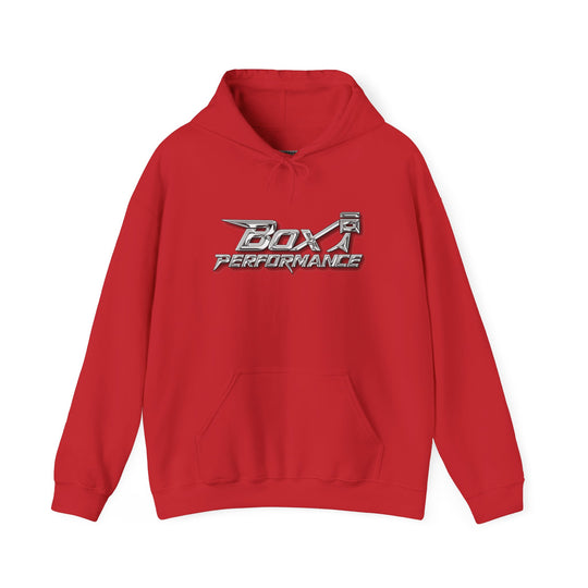 Box Performance Blower Design Logo Hoodie  50/50 Cotton Blend