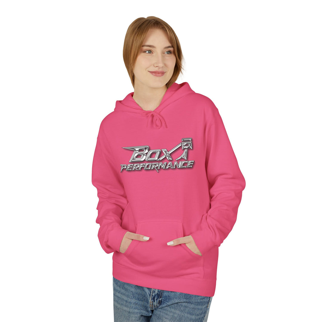 Box Performance Hoodie - "Friends Don’t Let Friends Drive Stock" Drag Racing Engine Graphic